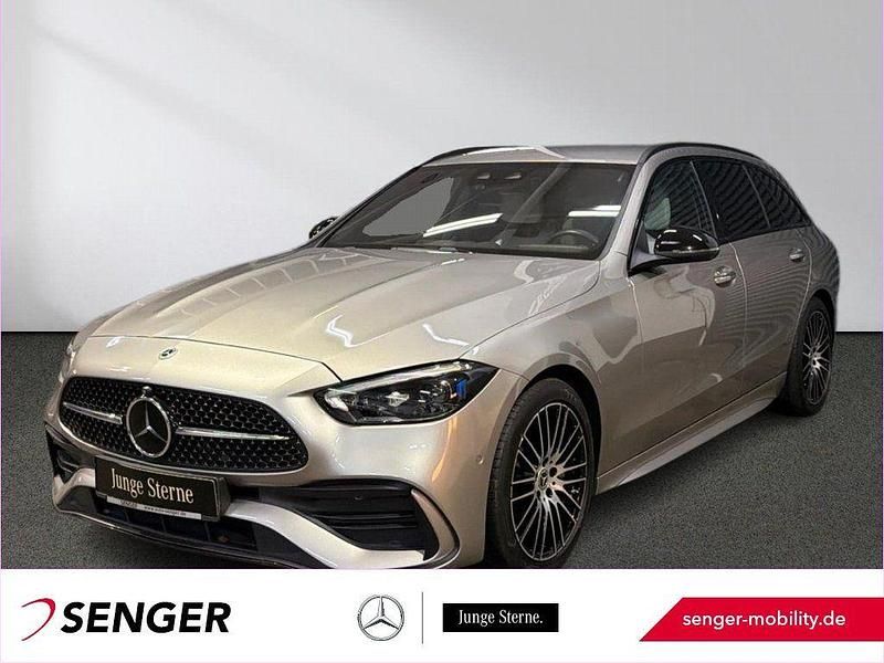 Silber Gebraucht 2021 Mercedes C300 AMG Limousine | 39.790 € (Teuer) - Bild 1/3