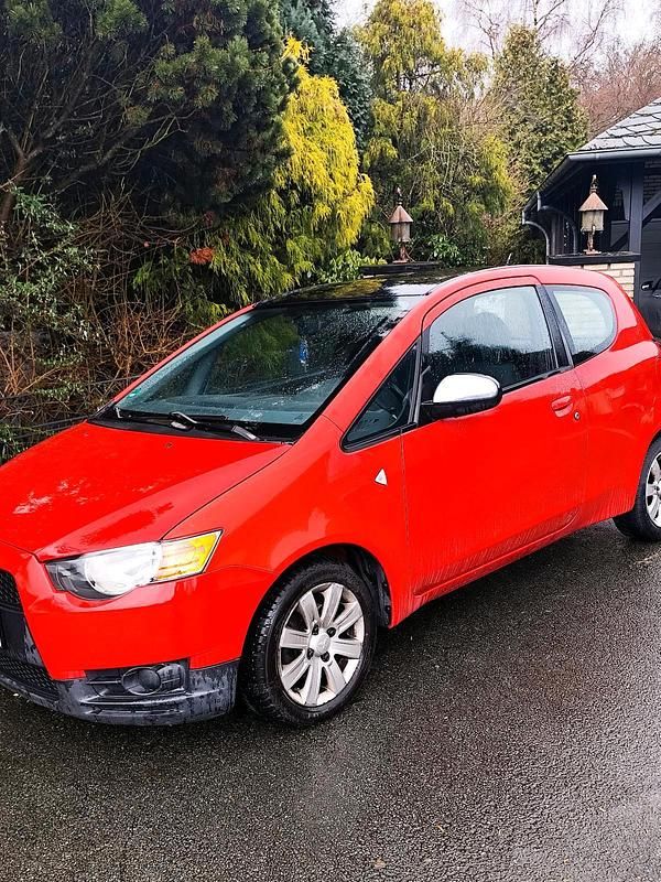 Gebraucht Mitsubishi Colt 2008 Rot Kleinwagen