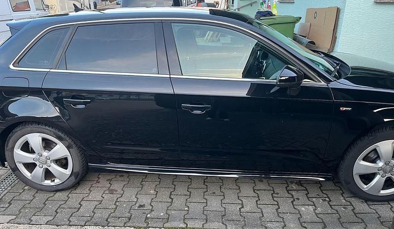 Gebraucht Audi A3 S-Line 150 PS (110 kW) 2014 Schwarz Limousine