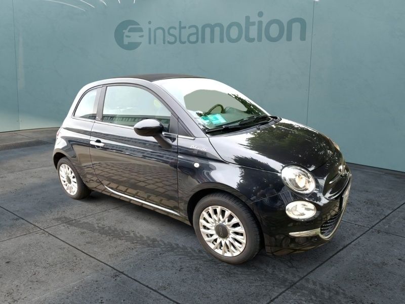 Schwarz Gebraucht 2021 Fiat 500C Dolcevita Cabrio | 14.270 € (Fairer Preis) - Bild 1/3