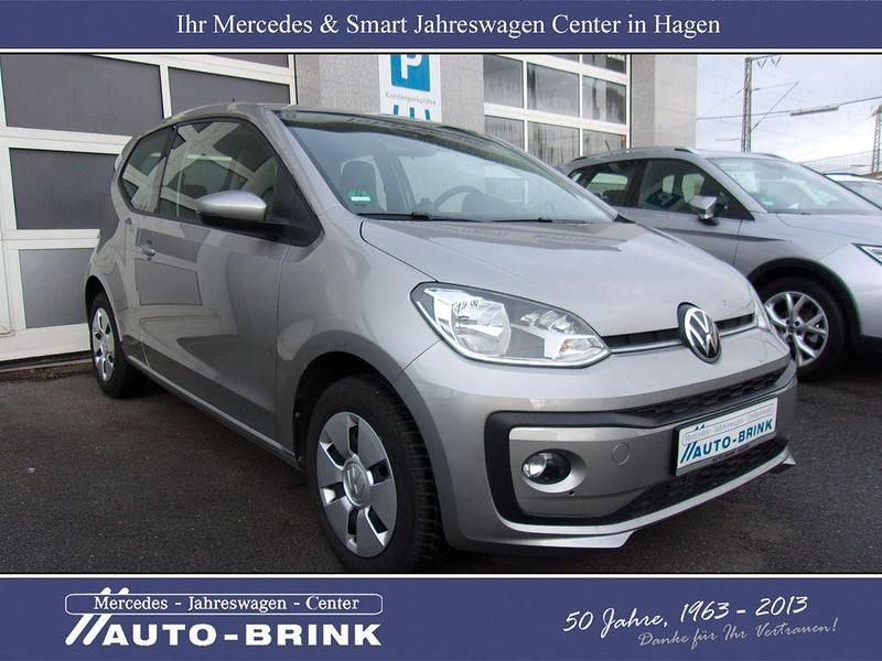 Tungsten silver metallic Gebraucht 2022 VW up! move up! Kleinwagen | 10.975 € (Fairer Preis) - Bild 1/4