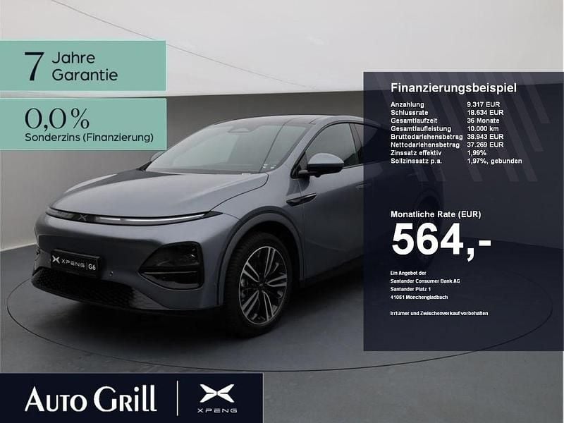 Grau graphite gray Neu 2025 XPENG G6 RWD Long Range SUV | 44.604 € (Superpreis) - Bild 1/4