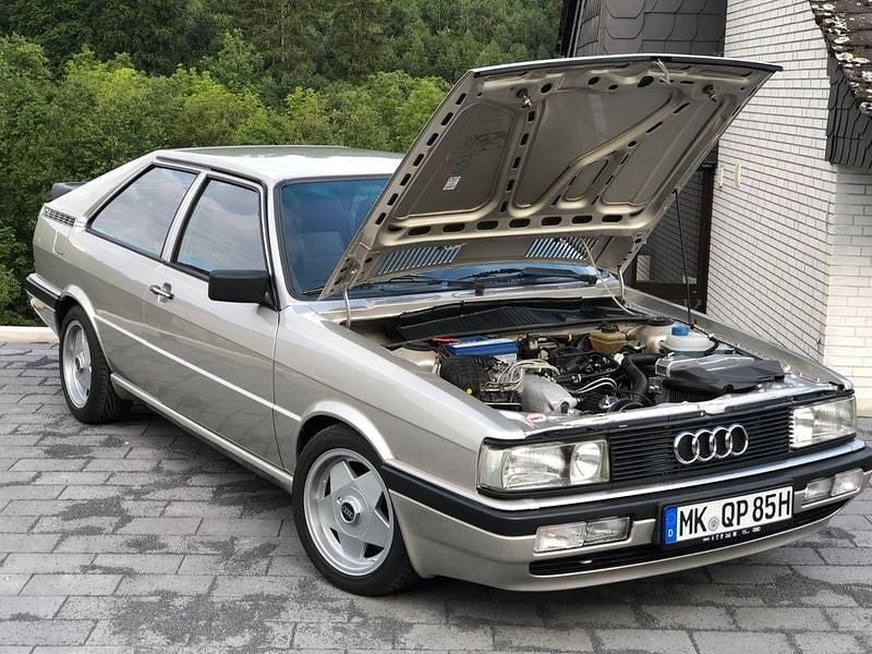 Silber Gebraucht 1985 Audi Coupé Performance Coupé | 14.998 € - Bild 1/4