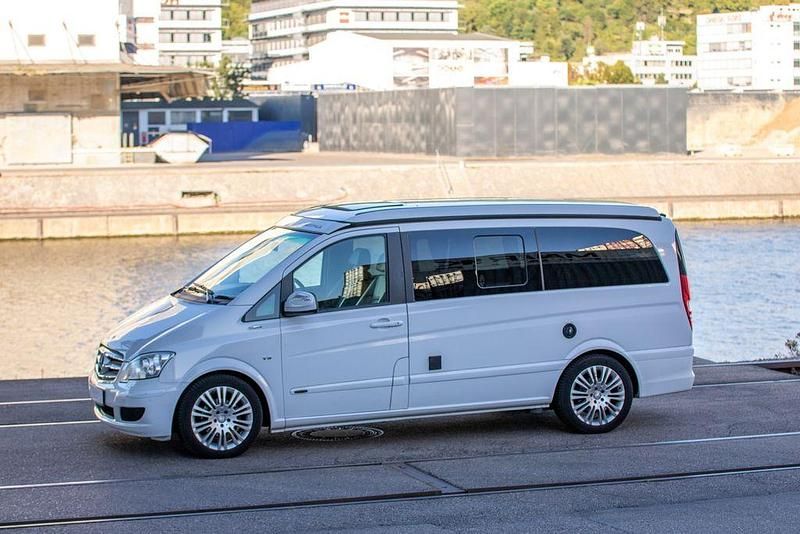 Weiß Gebraucht 2013 Mercedes Viano Marco Polo Van / Kleinbus | 38.900 € - Bild 1/4