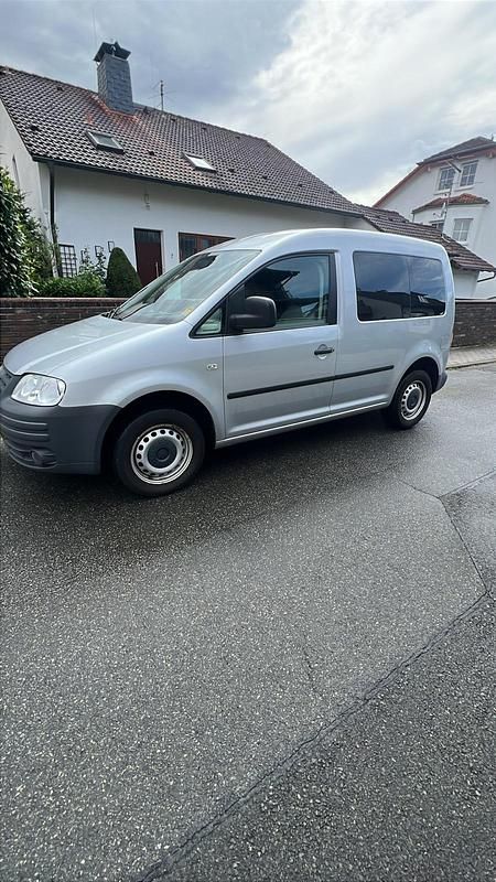 Second-hand VW Caddy 59 CP (43 kW) 2006 Argintiu Monovolum
