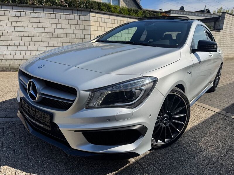 Polarsilber metalliclack Gebraucht 2014 Mercedes CLA45 AMG AMG Limousine | 24.990 € (Guter Preis) - Bild 1/4