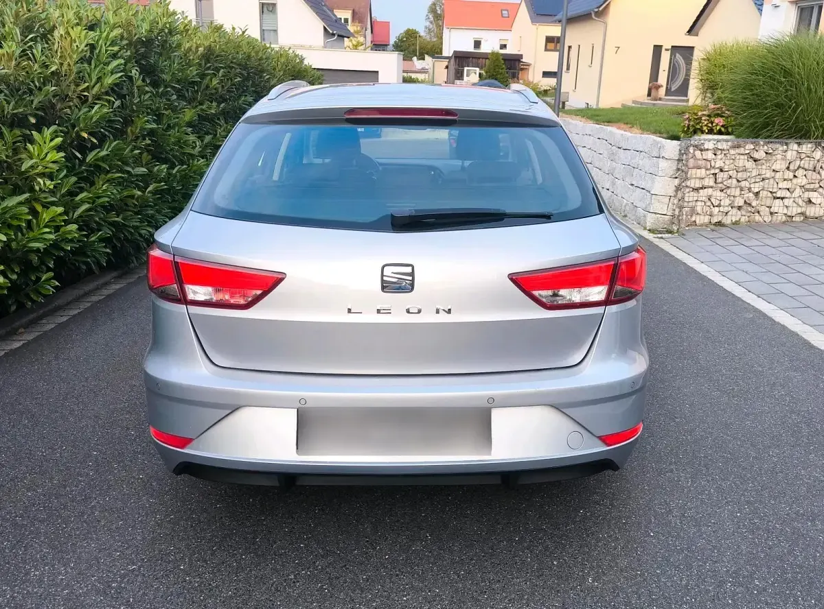 Gebraucht Seat Leon ST Style 125 PS (91 kW) 2018 Silber Kombi