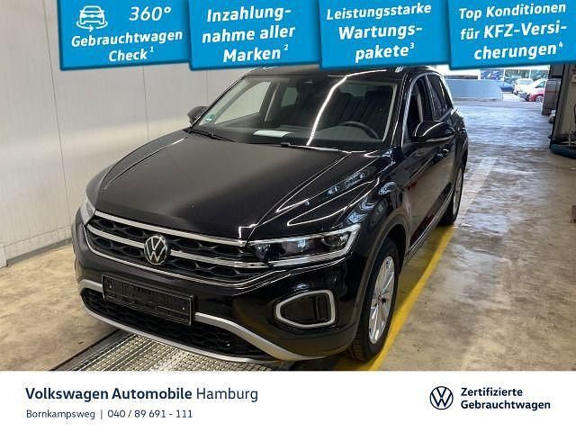 2t deep black perleffekt Gebraucht 2022 VW T-Roc Style SUV | 28.444 € (Fairer Preis) - Bild 1/3