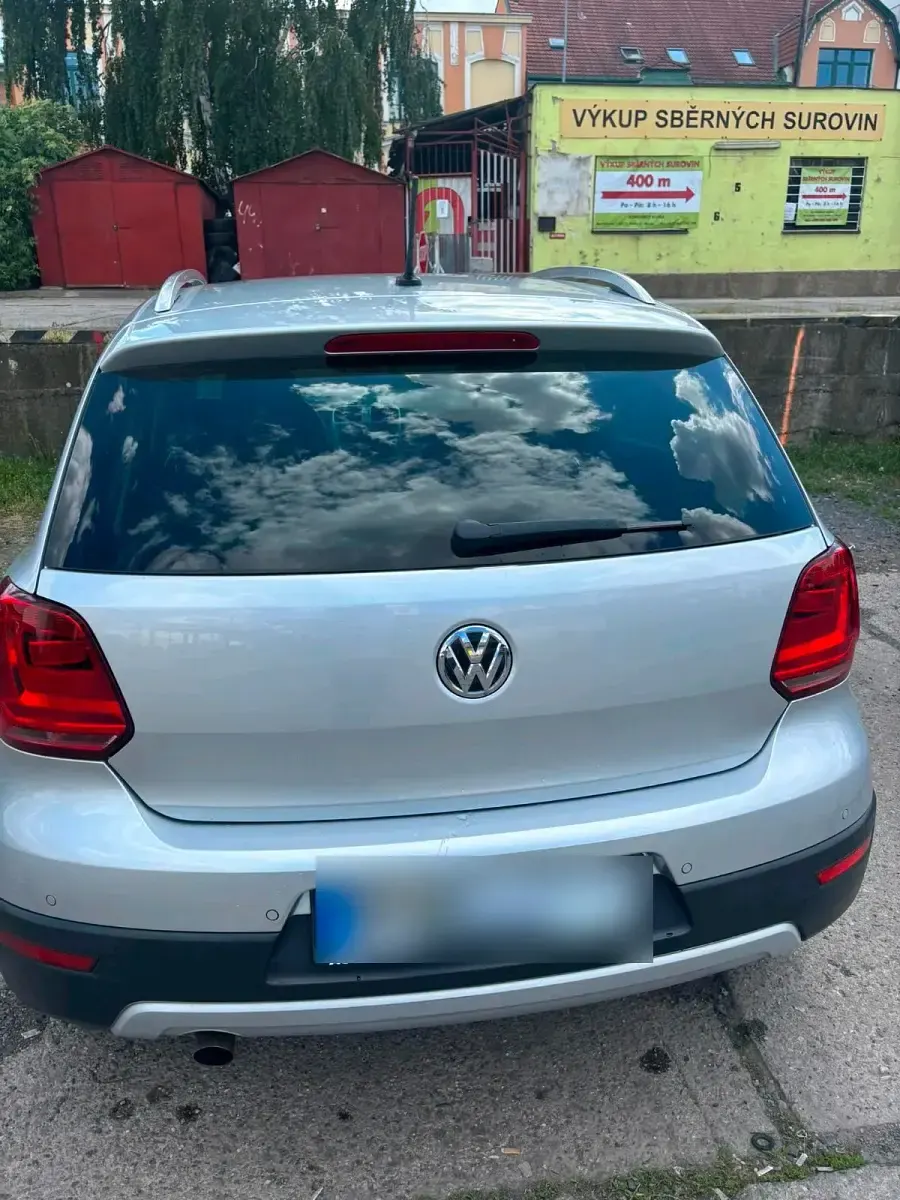 Gebraucht VW Polo Cross 90 PS (66 kW) 2016 Silber Kleinwagen