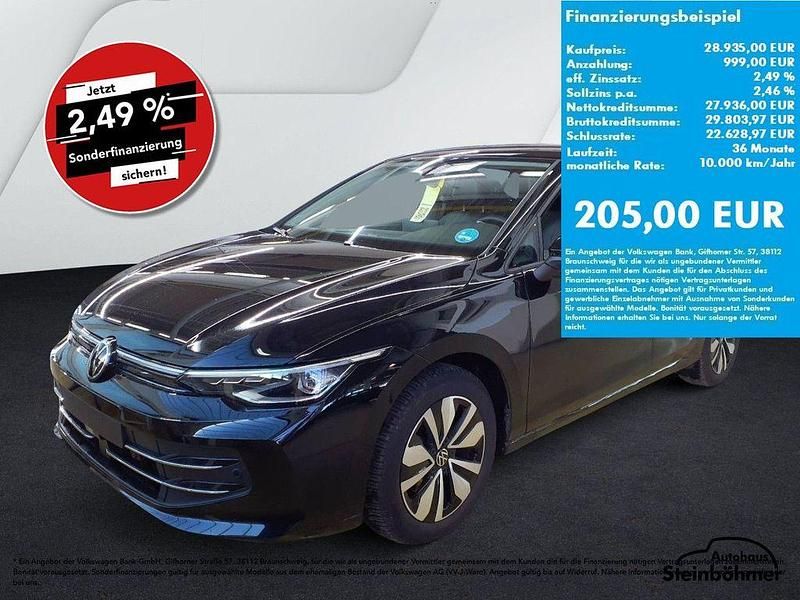 Schwarz Gebraucht 2025 VW Golf Goal Limousine | 28.935 € (Fairer Preis) - Bild 1/4
