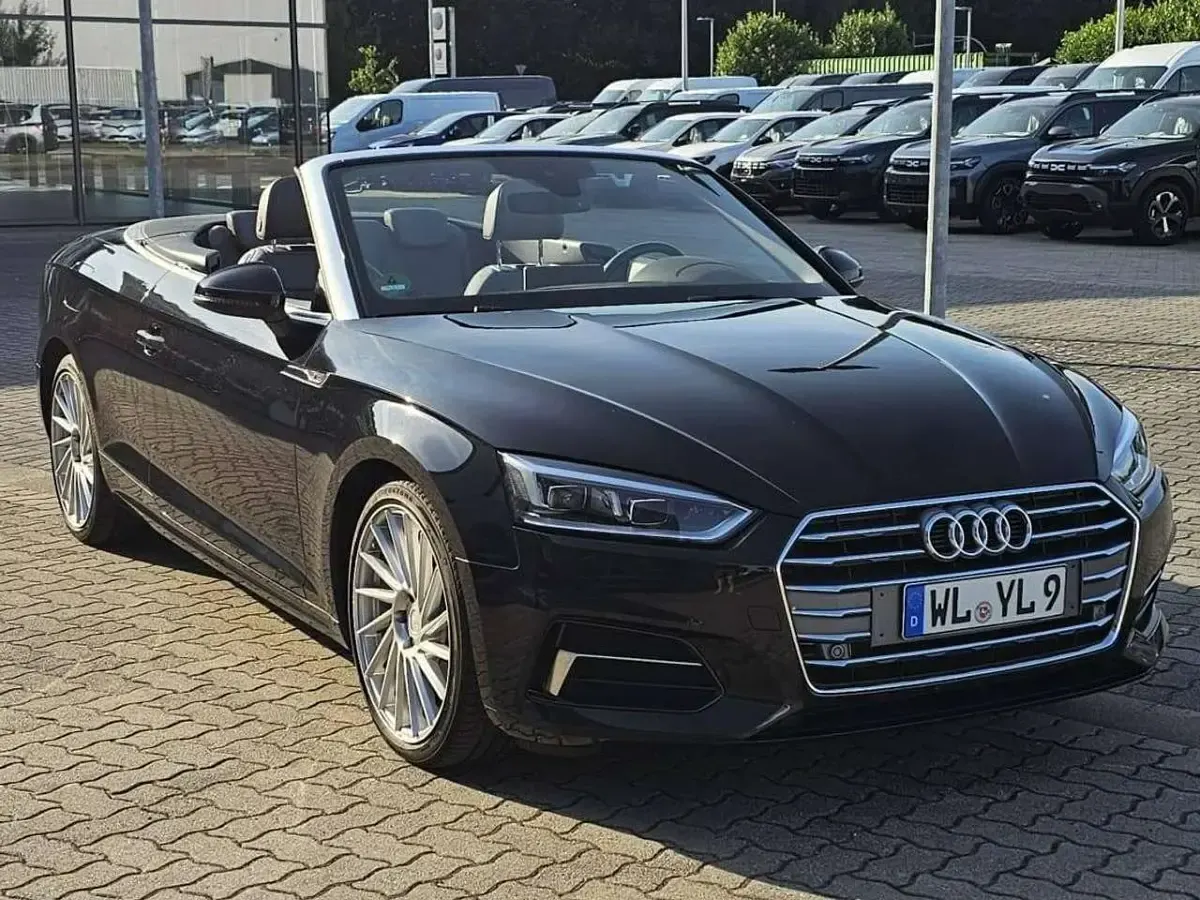 Gebraucht Audi A5 Cabriolet Sport 150 PS (110 kW) 2018 Schwarz Cabrio