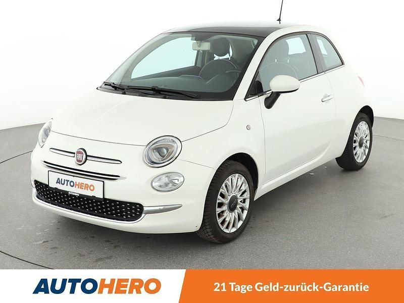 Weiß Gebraucht 2017 Fiat 500 Lounge Kleinwagen | 11.880 € (Fairer Preis) - Bild 1/3