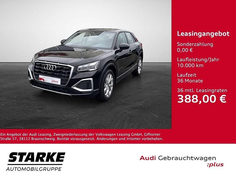 Schwarz Gebraucht 2025 Audi Q2 Advanced SUV | 29.880 € (Fairer Preis) - Bild 1/3
