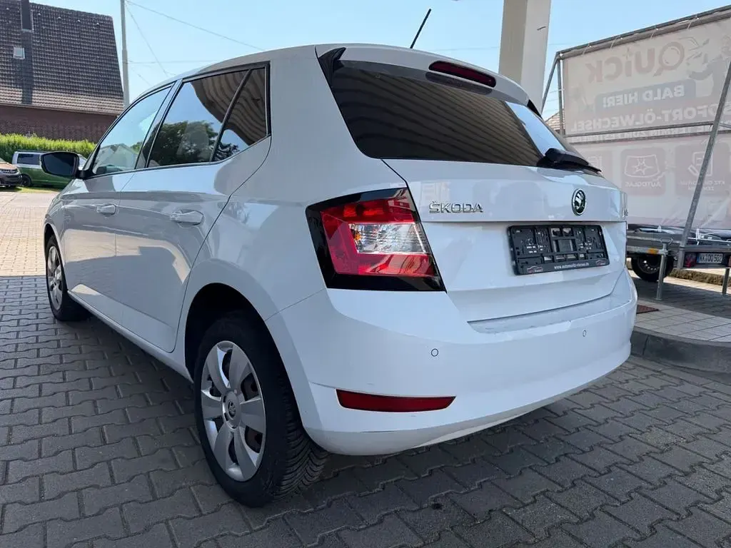 Gebraucht Skoda Fabia Ambition 60 PS (44 kW) 2020 Weiß Kleinwagen