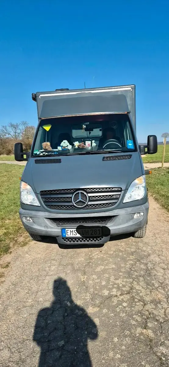 Gebraucht Mercedes Sprinter 163 PS (119 kW) 2012 Grau Van