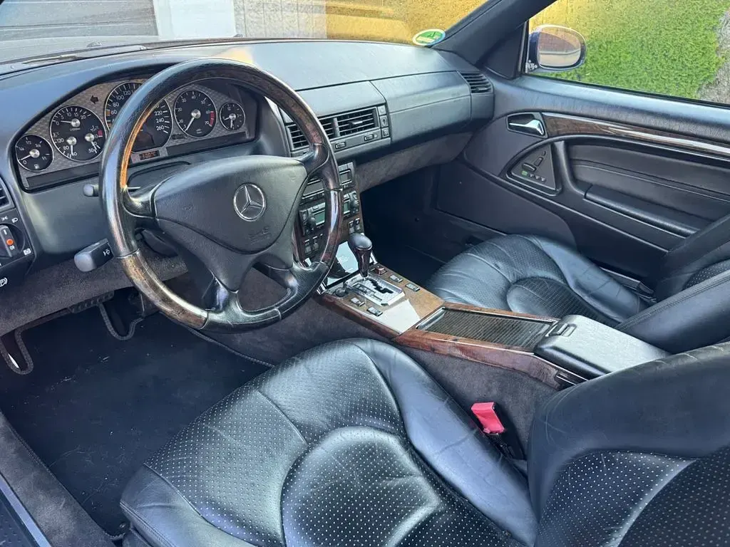 Gebraucht Mercedes SL320 Edition 224 PS (164 kW) 2000 Blau Cabrio