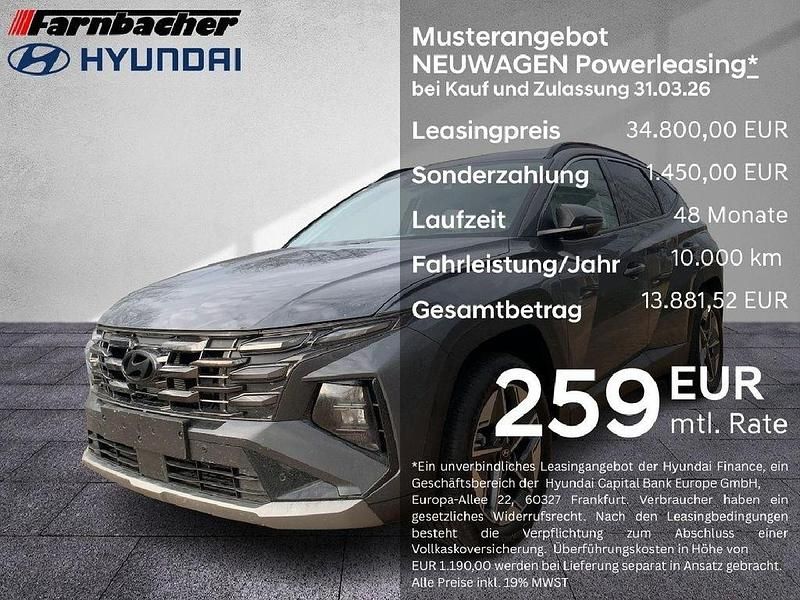 Grau Neu 2025 Hyundai Tucson Trend SUV | 35.990 € (Fairer Preis) - Bild 1/1