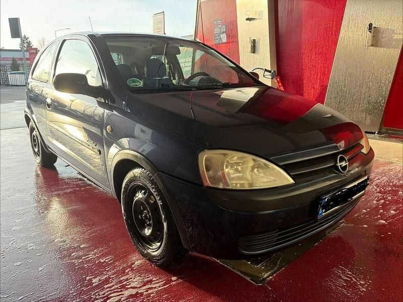 Gebraucht Opel Corsa 75 PS (55 kW) 2002 Blau Kleinwagen
