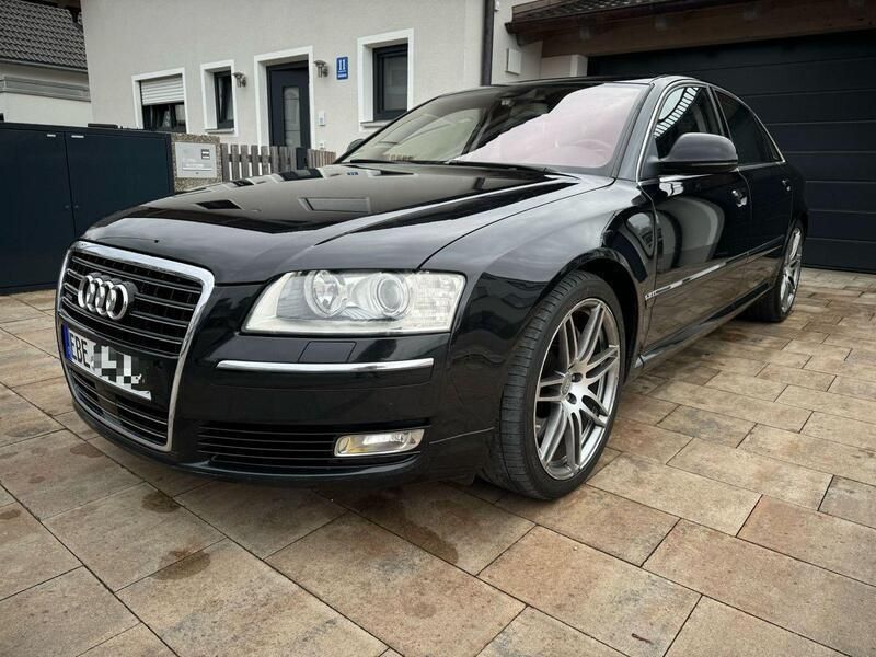 Schwarz Gebraucht 2010 Audi A8 Ambiente Limousine | 9.900 € (Fairer Preis) - Bild 1/4