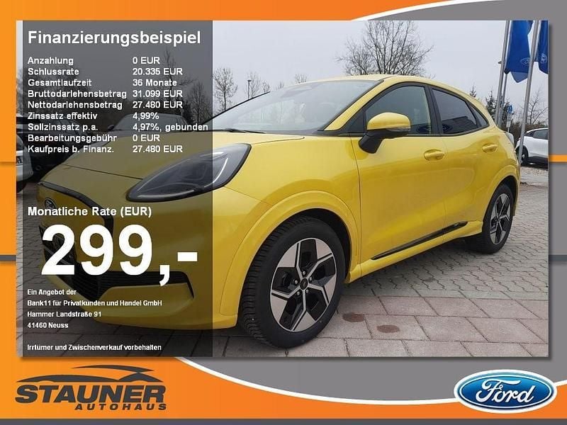 Neu Ford Puma Gen-E 124 kW (169 PS) 2026 Gelb SUV