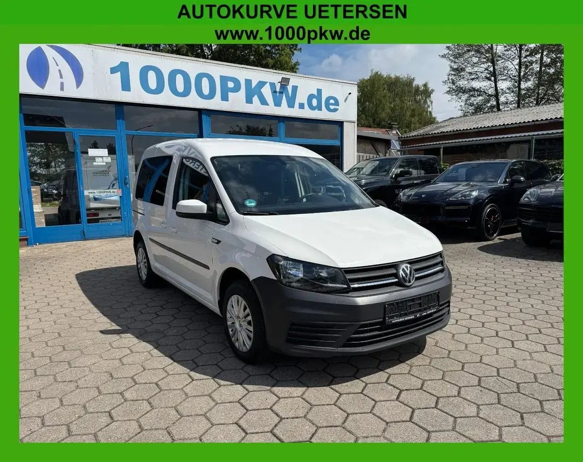 Gebraucht VW Caddy 102 PS (75 kW) 2019 Weiß Van / Kleinbus