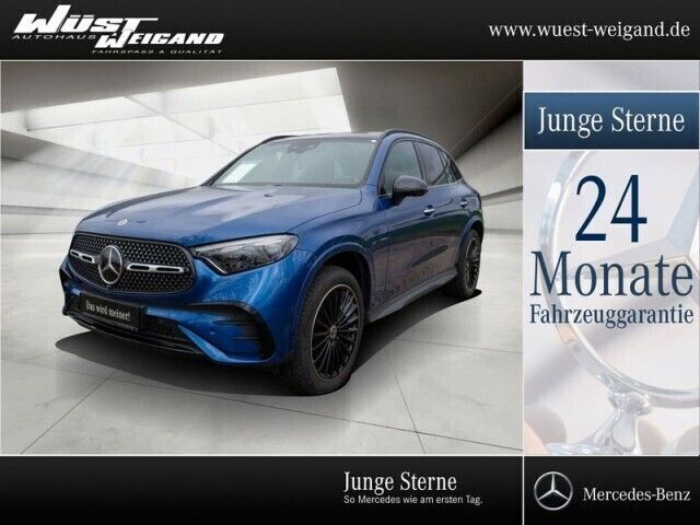 Blau Gebraucht 2023 Mercedes GLC400d SUV | 75.999 € - Bild 1/4