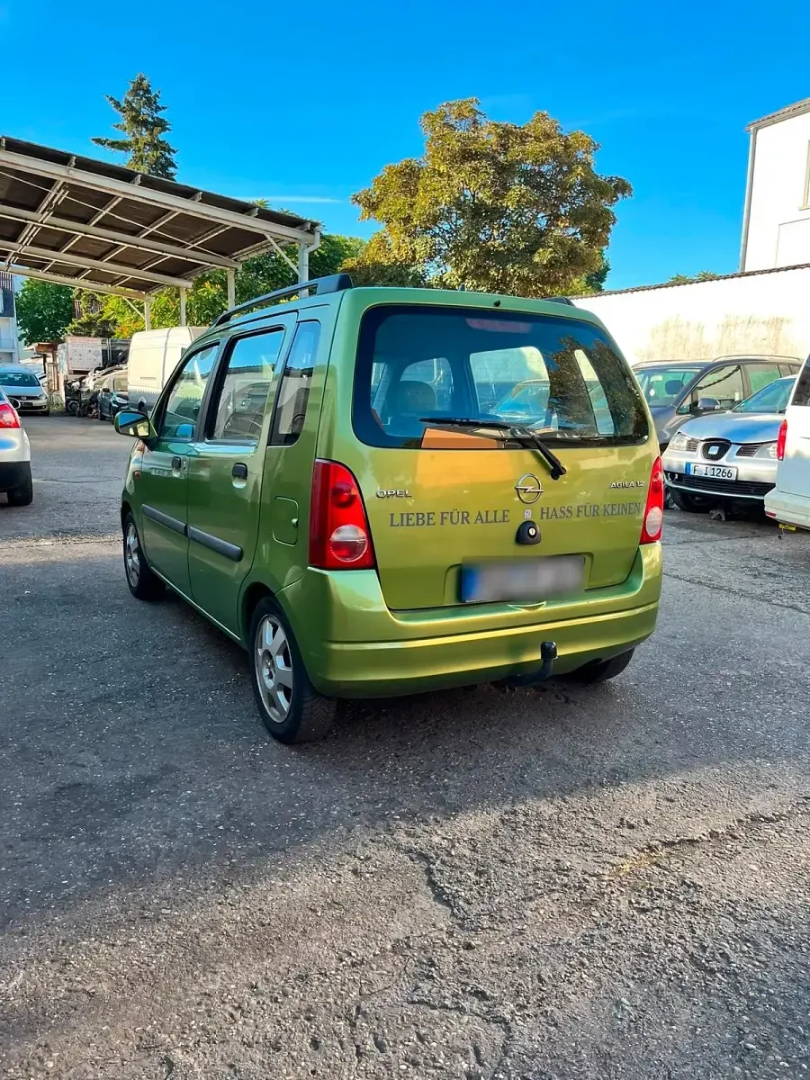 Gebraucht Opel Agila 80 PS (58 kW) 2000 Grün Van / Kleinbus