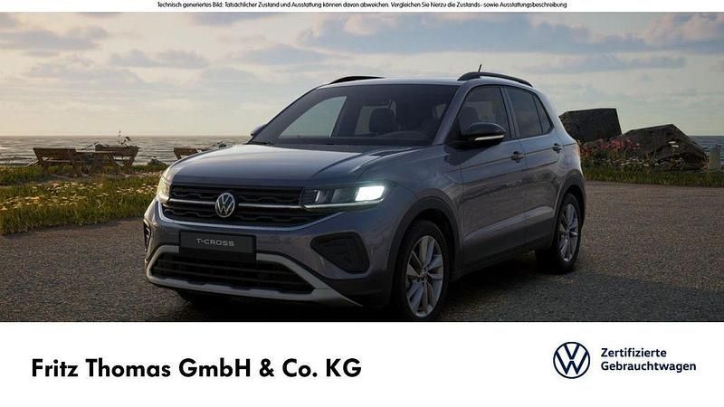 Rauchgrau Gebraucht 2025 VW T-Cross Goal SUV | 28.750 € (Teuer) - Bild 1/4