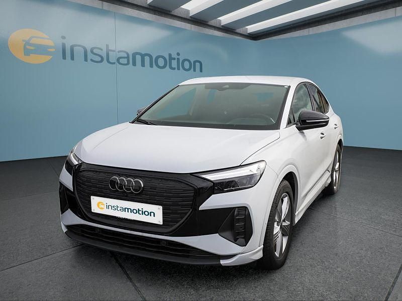 Gebraucht Audi Q4 Sportback e-tron 150 kW (204 PS) 2023 Weiß SUV