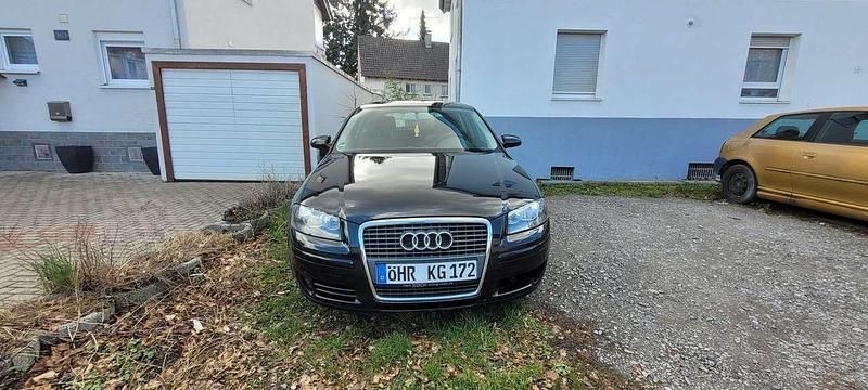 Gebraucht Audi A3 Attraction 102 PS (75 kW) 2008 Schwarz Kleinwagen