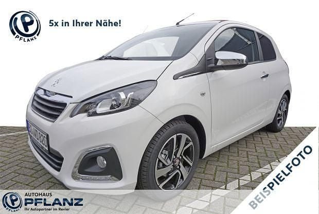 Weiss Gebraucht 2015 Peugeot 108 Roland Garros Kleinwagen | 6.885 € (Fairer Preis) - Bild 1/4