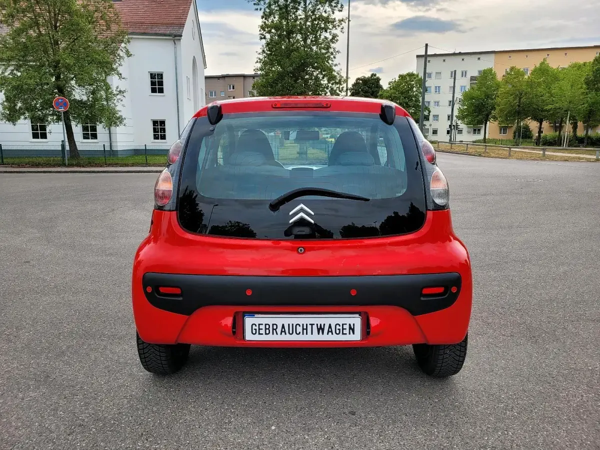 Gebraucht Citroën C1 68 PS (50 kW) 2009 Rot Kleinwagen