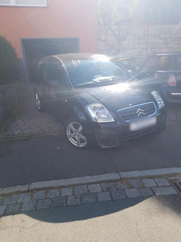 Gebraucht Citroën C2 VTR Sport 75 PS (55 kW) 2009 Schwarz Kleinwagen