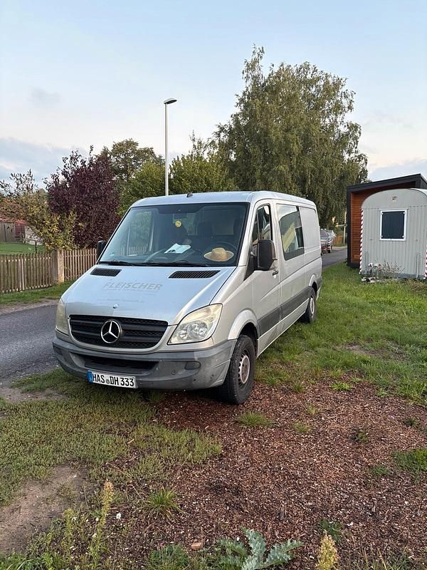 Silber Gebraucht 2007 Mercedes Sprinter Van | 10.500 € (Superpreis) - Bild 1/4