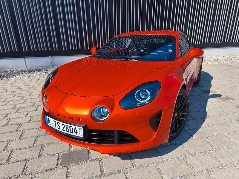 Ny Alpine A110 300 HK (220 kW) 2025 Orange Coupe