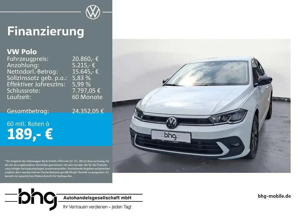 Gebraucht VW Polo Life 116 PS (85 kW) 2025 Kleinwagen