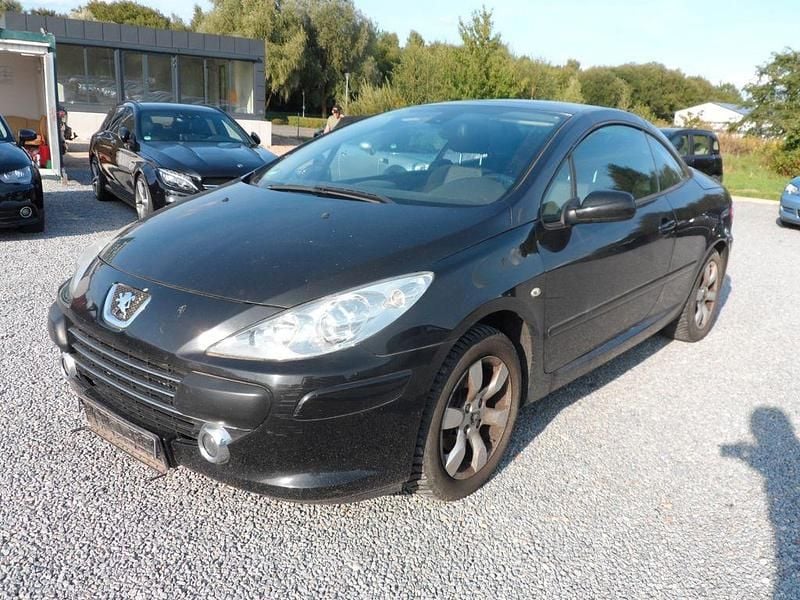 Schwarz Gebraucht 2006 Peugeot 307 CC Tendance Cabrio | 1.290 € (Superpreis) - Bild 1/4