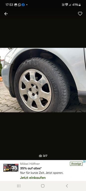 Gebraucht Audi A3 101 PS (74 kW) 2001 Silber Limousine