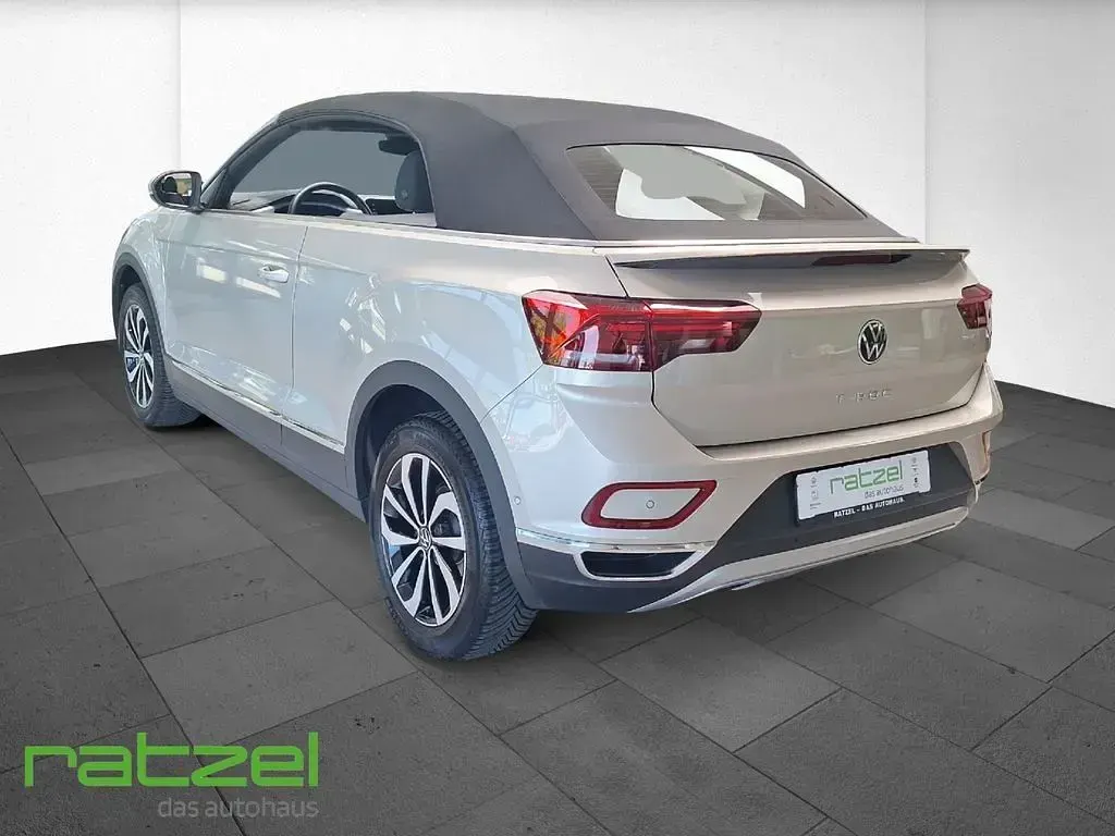 Gebraucht VW T-Roc Cabriolet Style 110 PS (80 kW) 2022 Silber Cabrio
