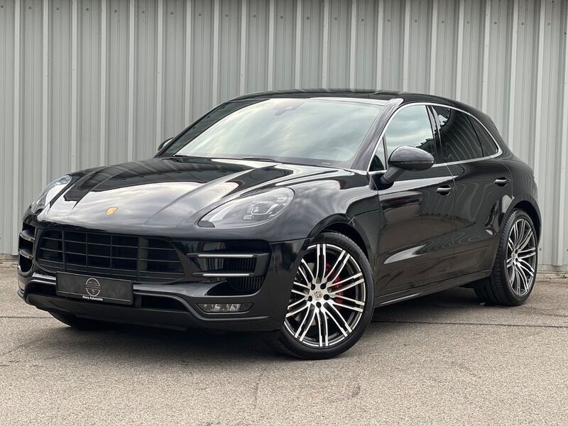 Schwarz Gebraucht 2017 Porsche Macan Turbo SUV | 38.450 € (Superpreis) - Bild 1/4