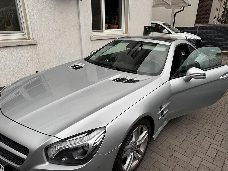 Silber Gebraucht 2015 Mercedes SL400 Cabrio | 43.000 € (Superpreis) - Bild 1/4