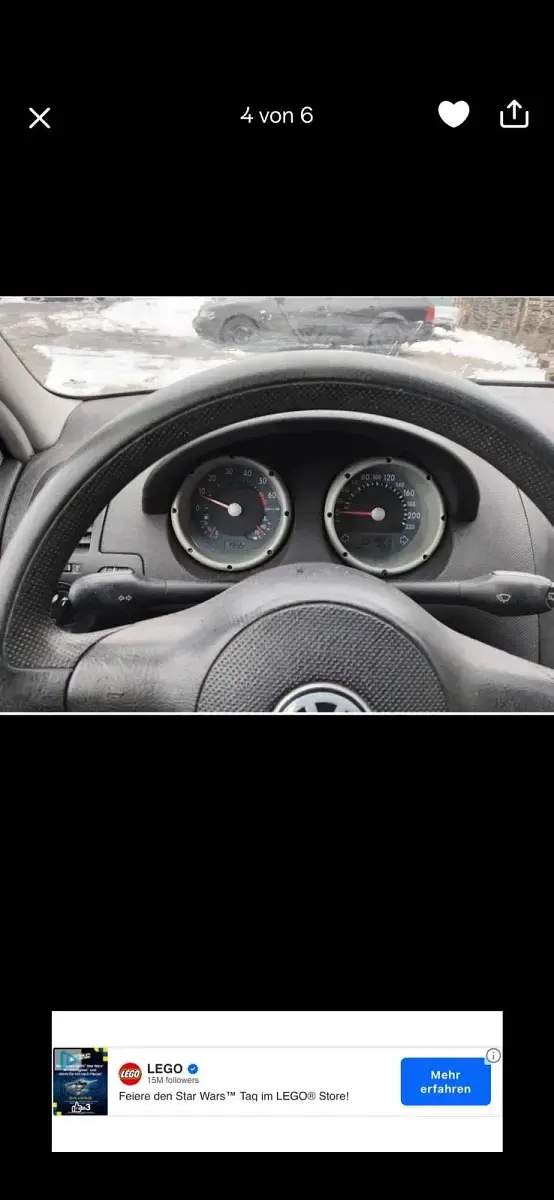 Usata VW Polo 60 CV (44 kW) 2000 Nero Utilitaria