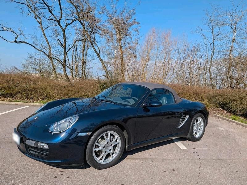 Gebraucht Porsche Boxster 240 PS (176 kW) 2008 Blau Cabrio