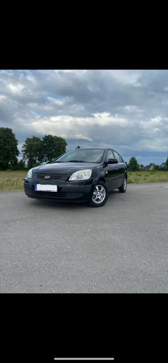 Brugt Kia Rio 2008 Sort Hatchback