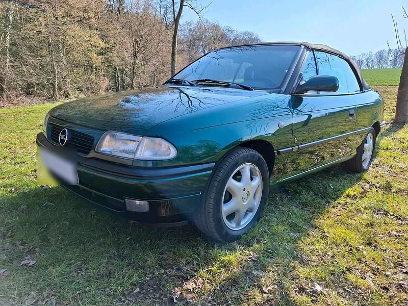 Gebraucht Opel Astra Cabriolet 75 PS (55 kW) 1998 Grün Cabrio
