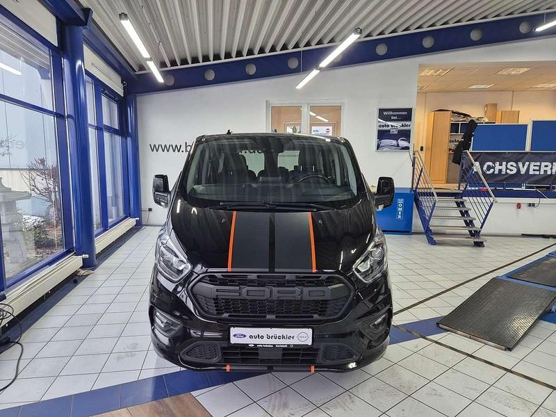 Gebraucht Ford Transit Custom Sport 185 PS (136 kW) 2021 Obsidian schwarz Kombi