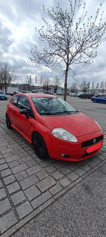 Rot Gebraucht 2006 Fiat Grande Punto Kleinwagen | 1.400 € (Guter Preis) - Bild 1/4