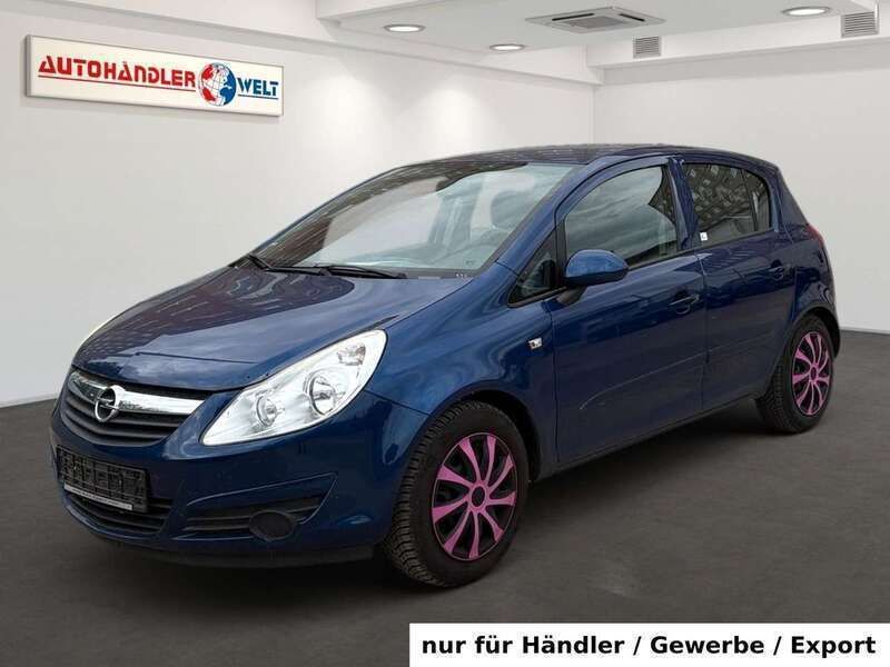 Blau Gebraucht 2008 Opel Corsa Kleinwagen | 1.199 € (Guter Preis) - Bild 1/3