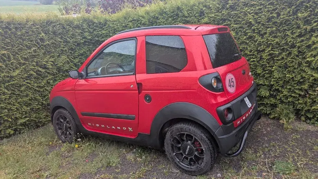 Gebraucht Microcar M.Go 2016 Rot Kleinwagen