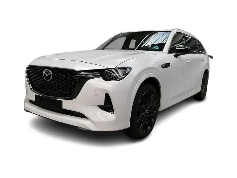 Weiß Gebraucht 2025 Mazda CX-80 Homura-Line SUV | 48.750 € (Superpreis) - Bild 1/4